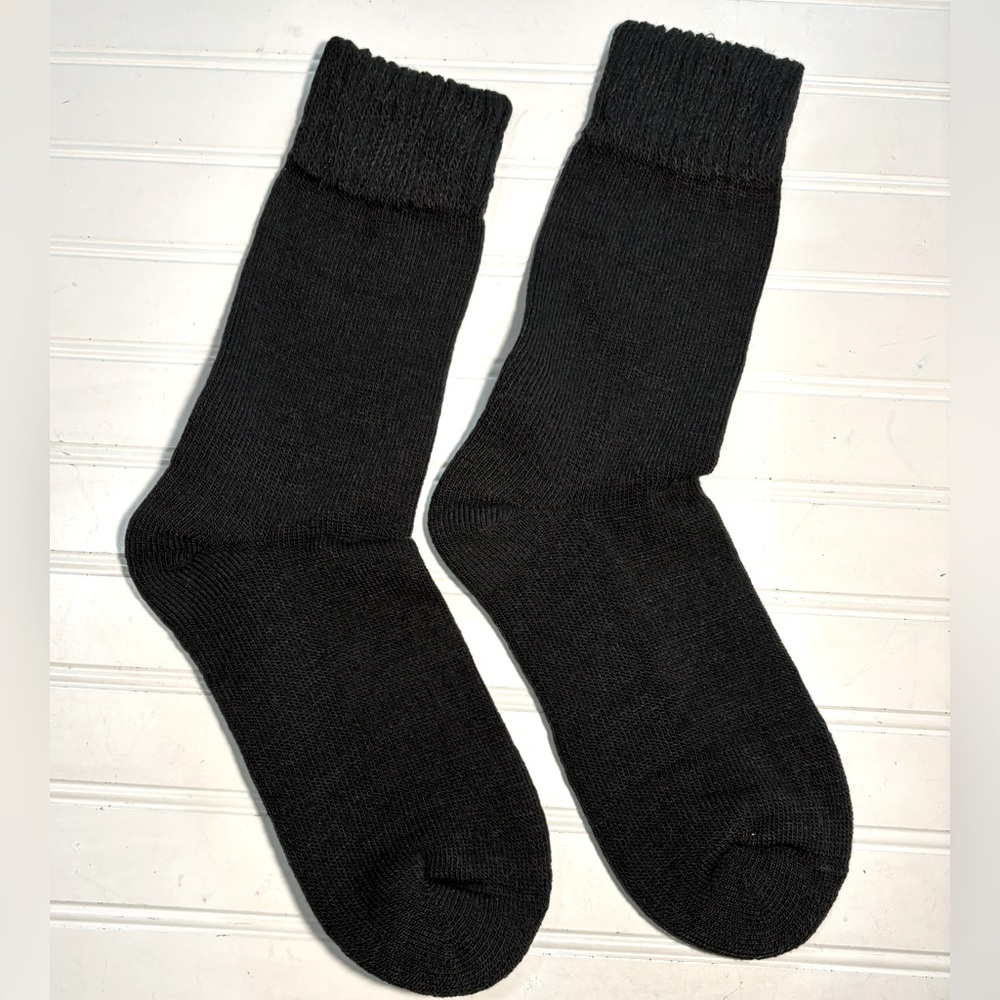 Footsmart Women's Black Diabetic Extra Roomy Socks Women 9-12.5. New, Never Worn